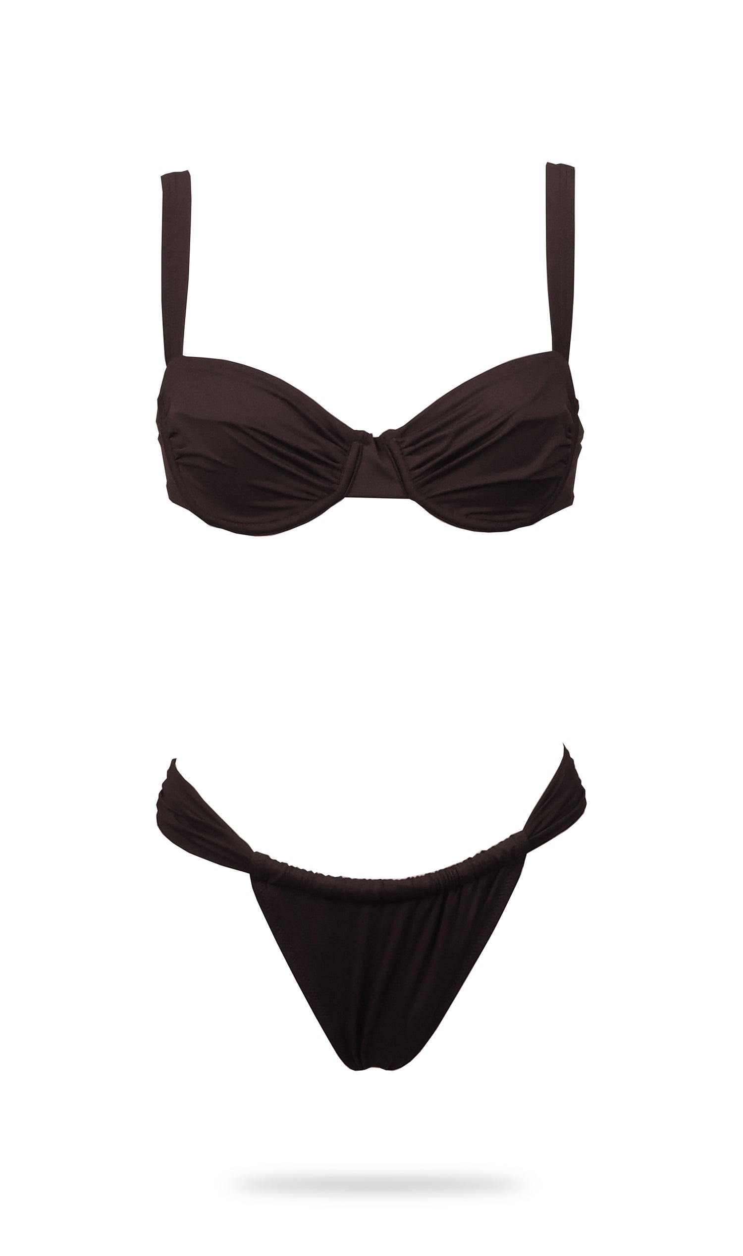 Brown Muse Draped
