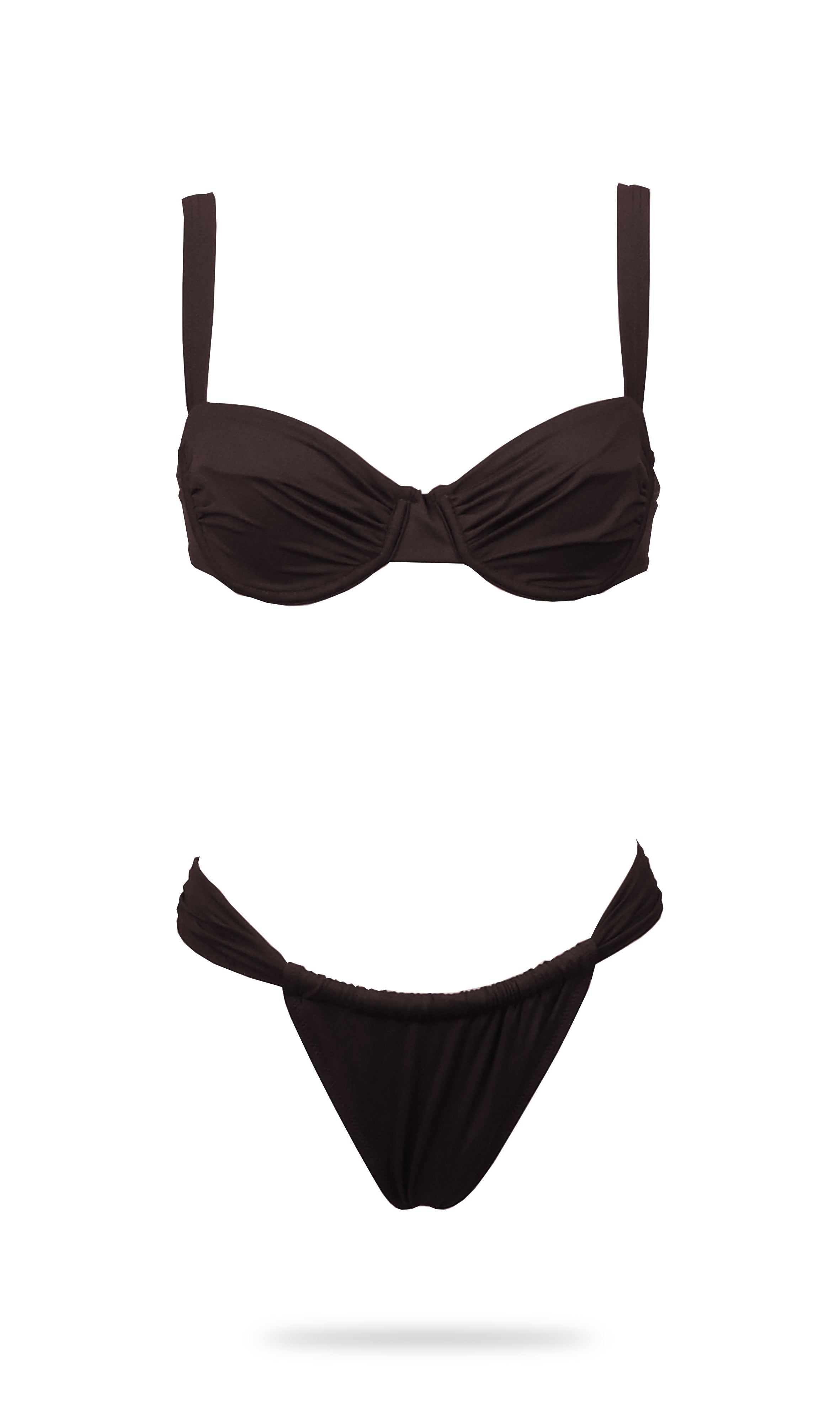 Brown Muse Draped